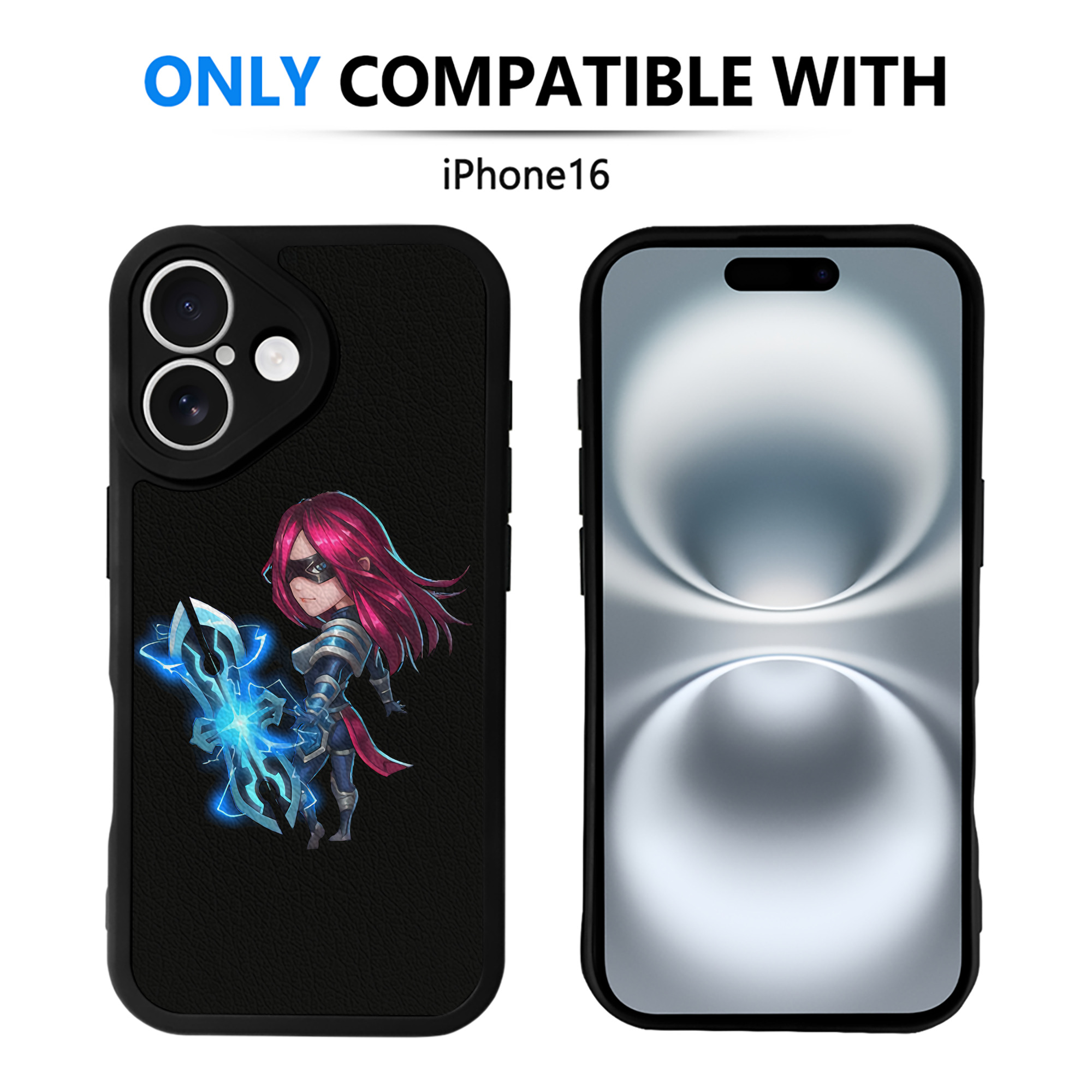 リーグ・オブ・レジェンド League of Legends LOL 【iPhone 16シリーズ対応】シリコンスマホケース（レザー調） 材質：シリコン